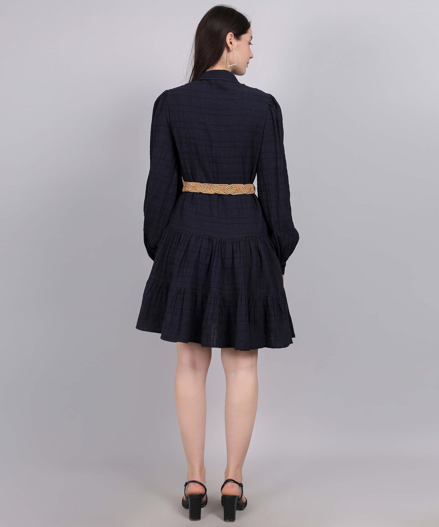 Balloon Sleeve Dress