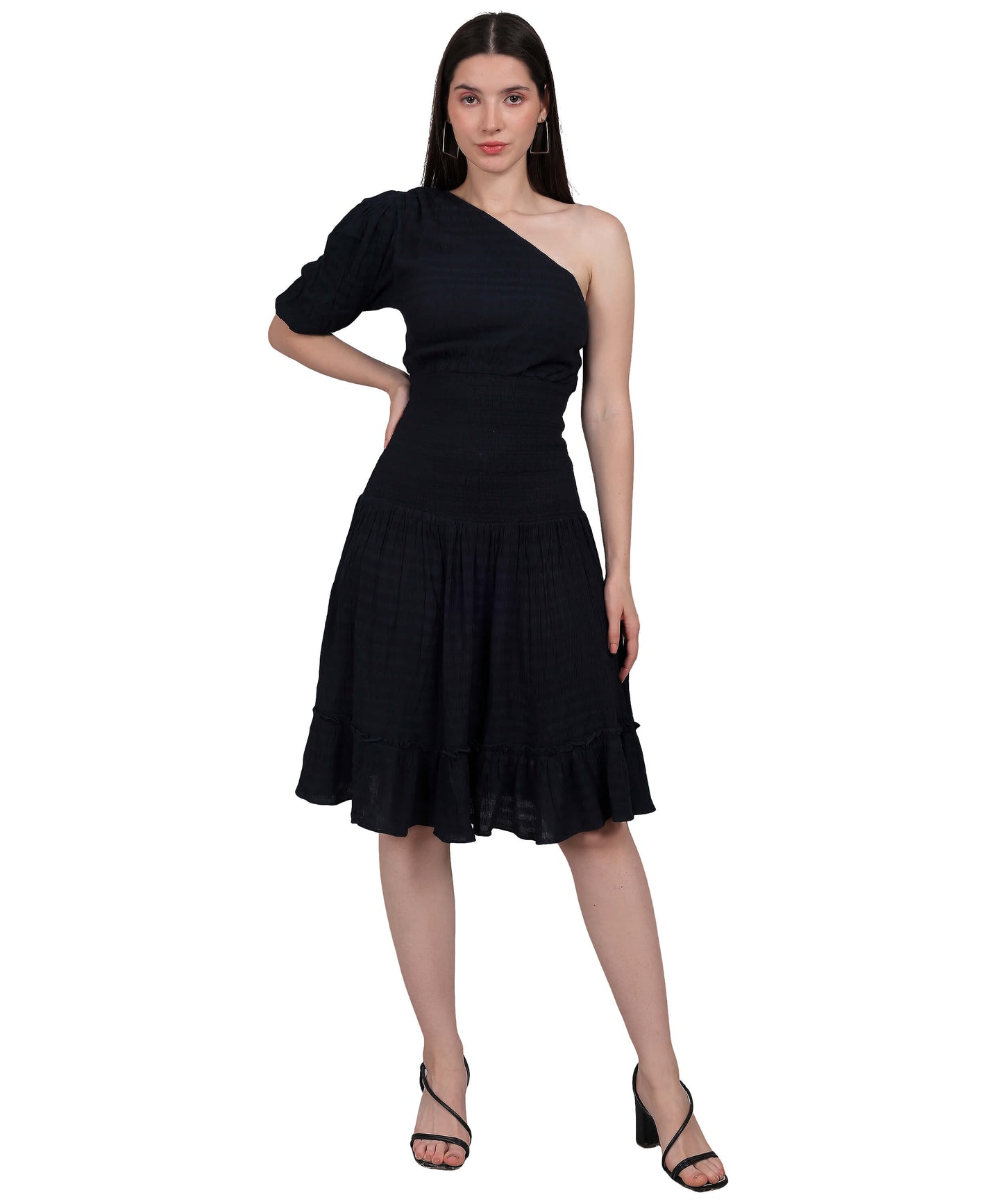 DARK BLUE DRESS