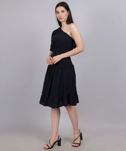 DARK BLUE DRESS