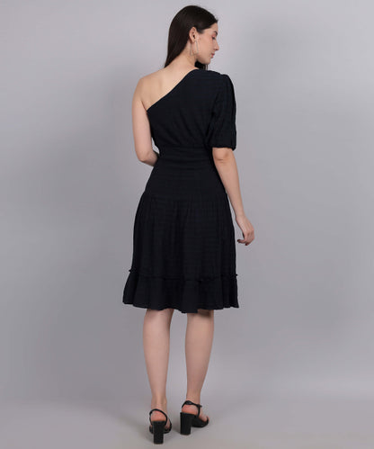 DARK BLUE DRESS
