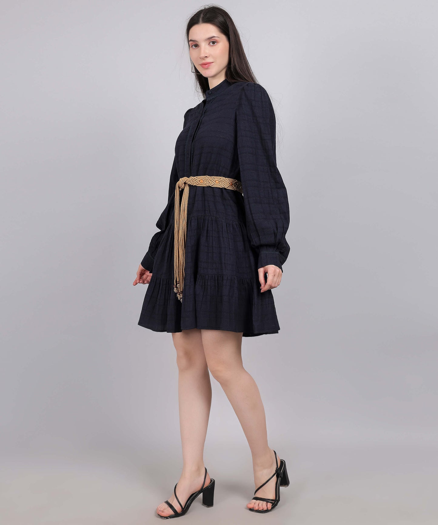 Balloon Sleeve Dress