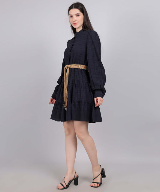 Balloon Sleeve Dress