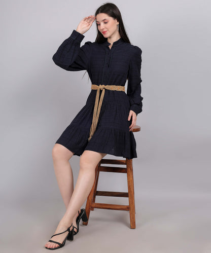 Balloon Sleeve Dress