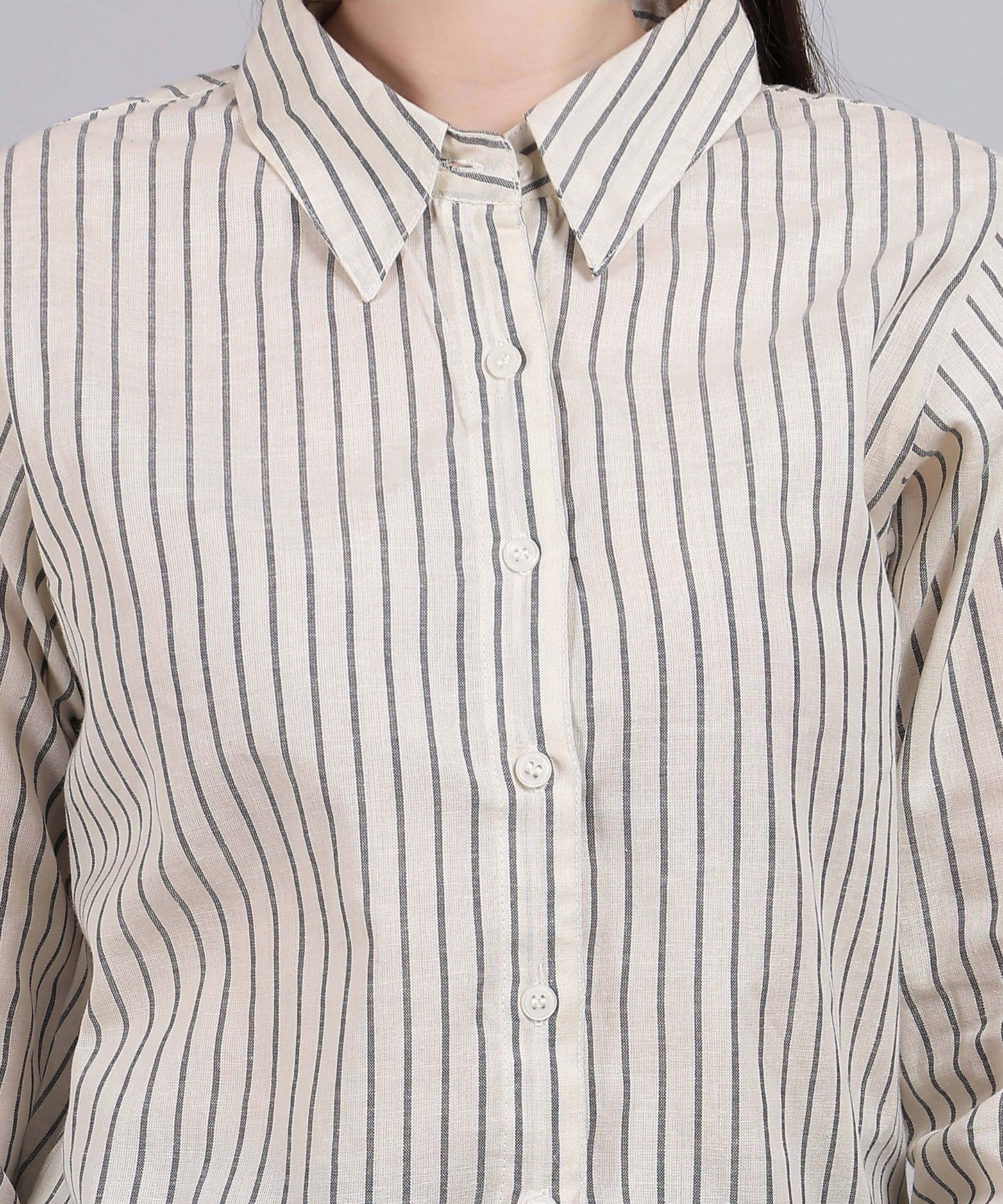 OFF WHITE STRIPE SHIRT