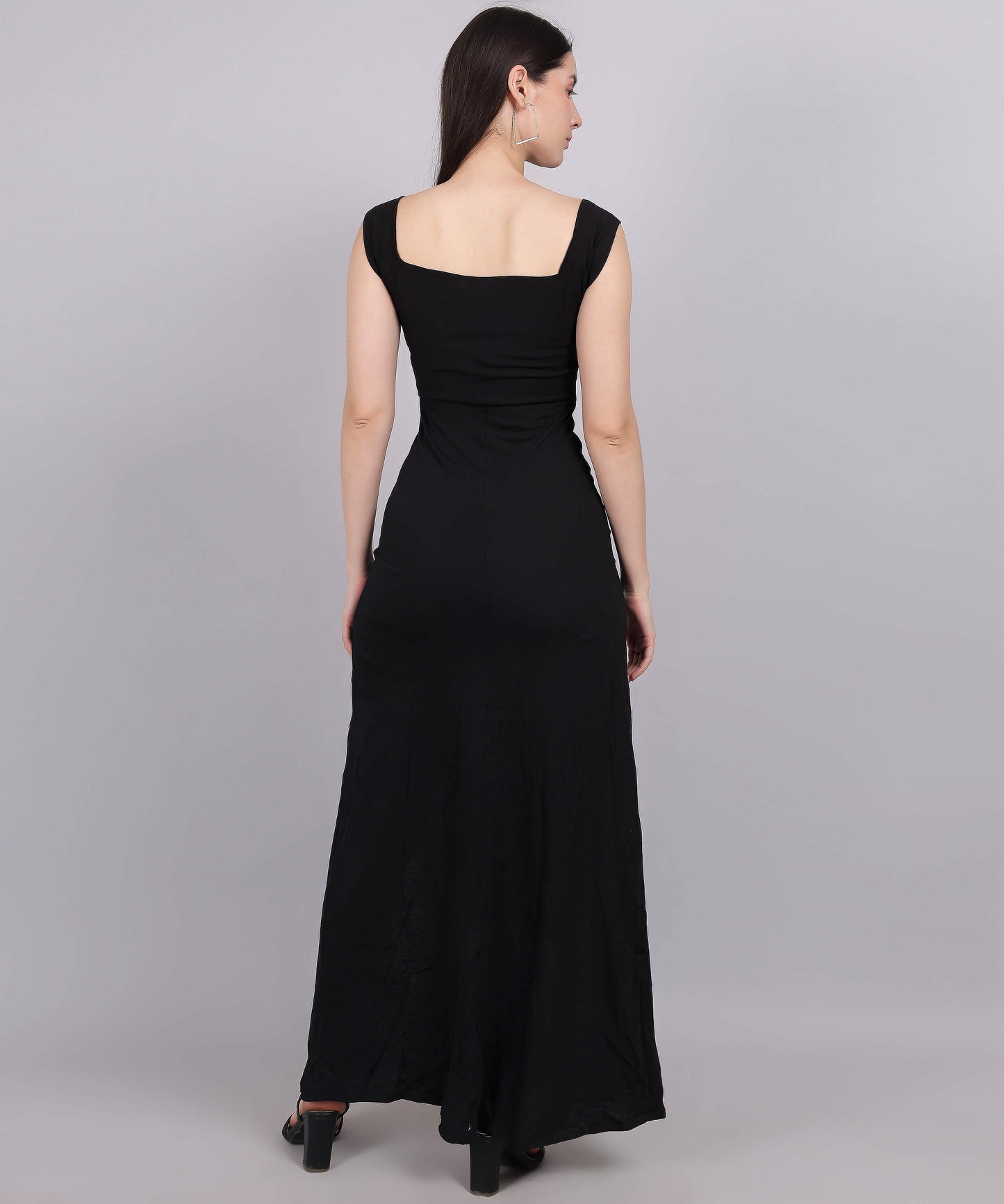 BLACK LONG DRESS