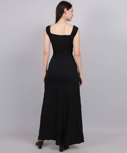 BLACK LONG DRESS