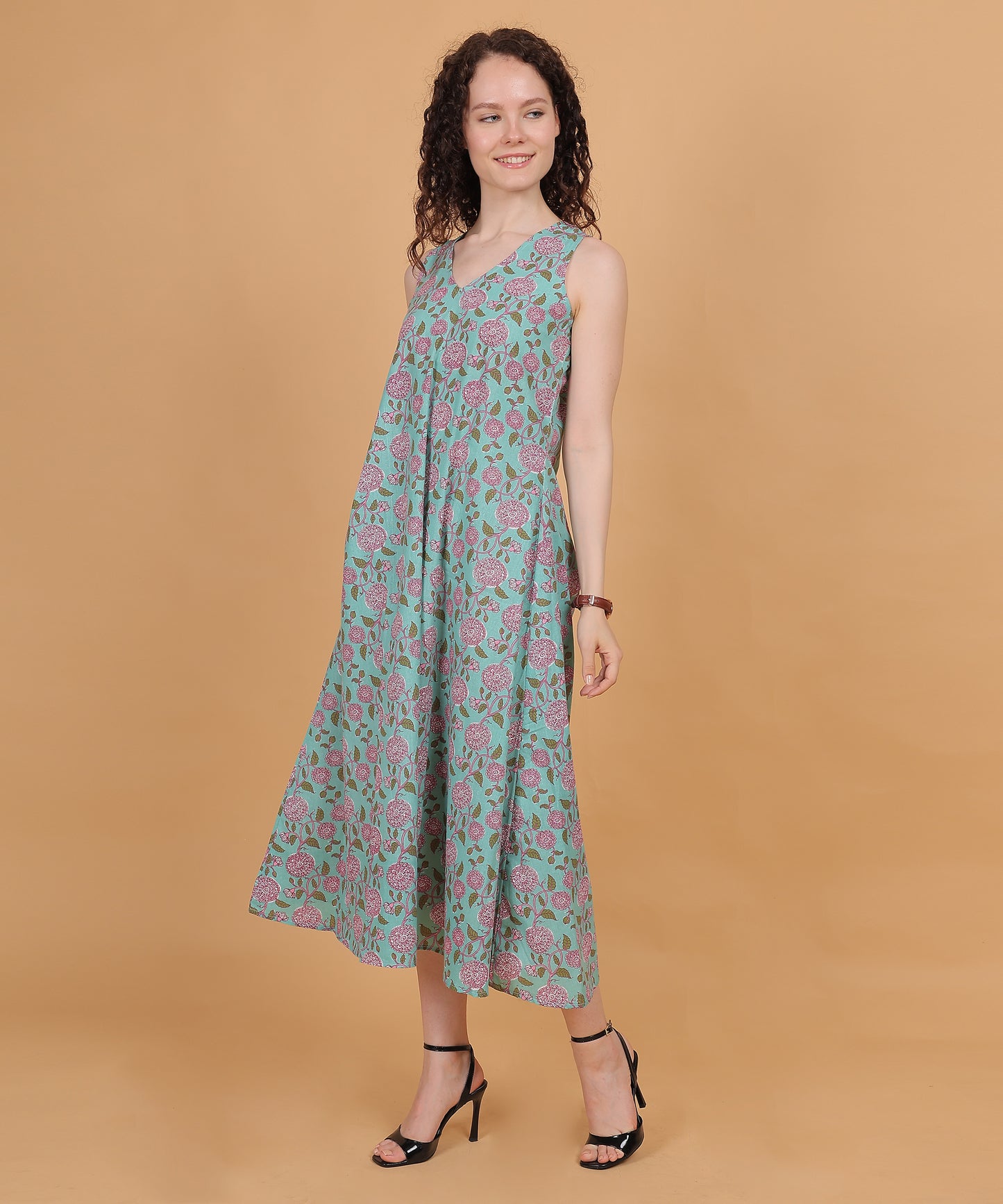 A-Line Midi Dress