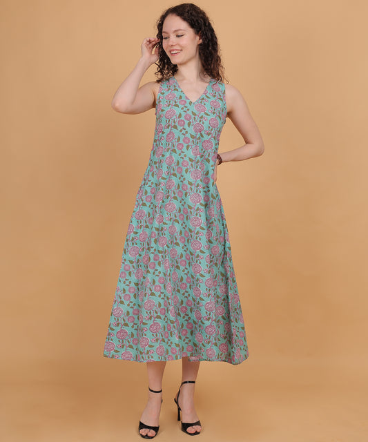 A-Line Midi Dress