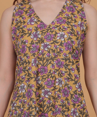 Marigold Bloom Midi Dress 🌼